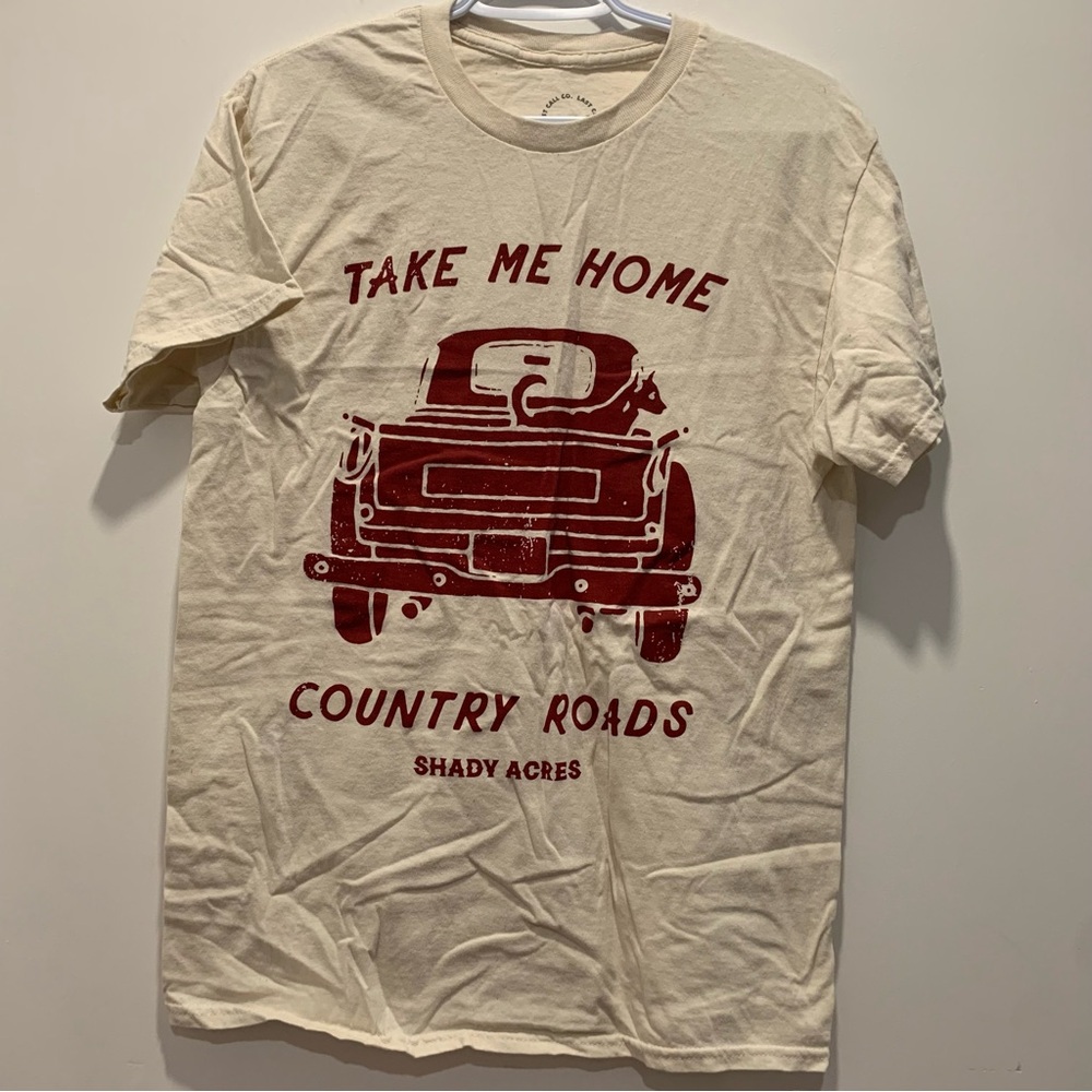 Cream 'Take Me Home' Graphic Short Sleeve Tee